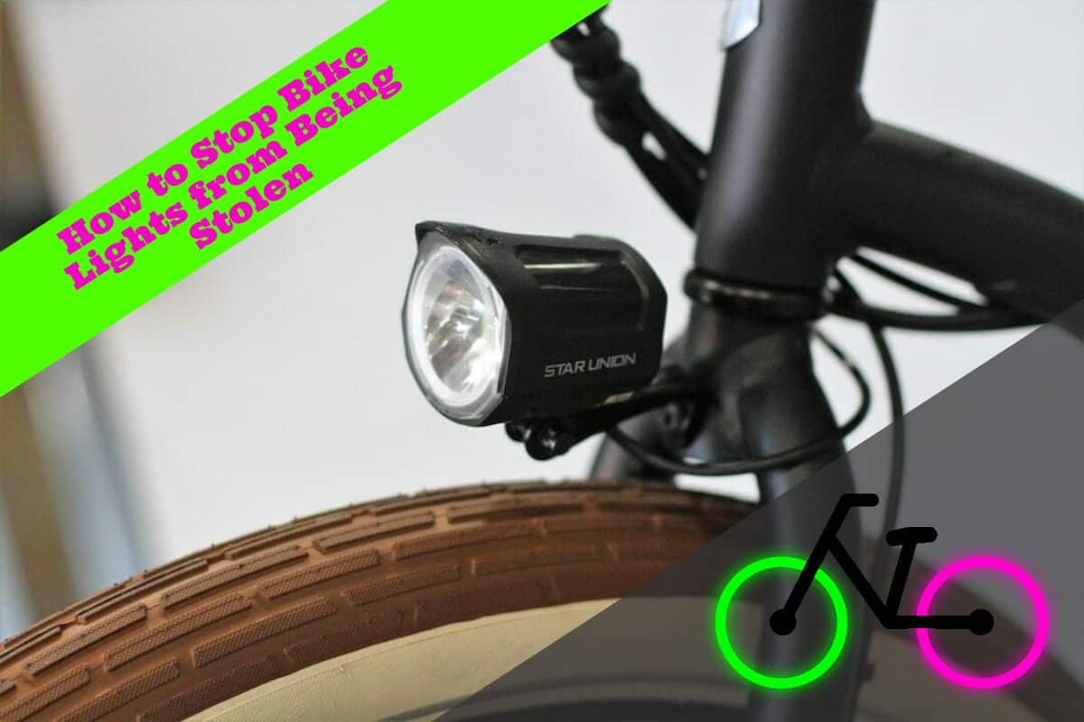How to Stop Bike Lights from Being Stolen