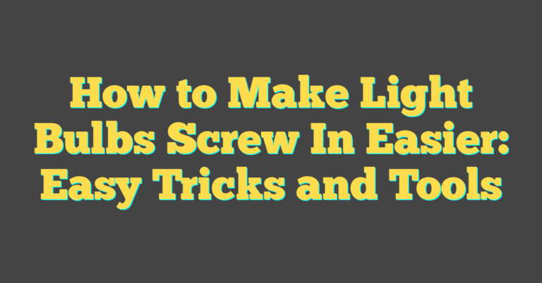 How to Diffuse a Light Bulb: 5 Creative Tricks for Soft Lighting